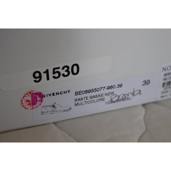NEW - Givenchy Bambi Female Form Calfskin Skate Sneakers, New in Box - Picture 9 of 12